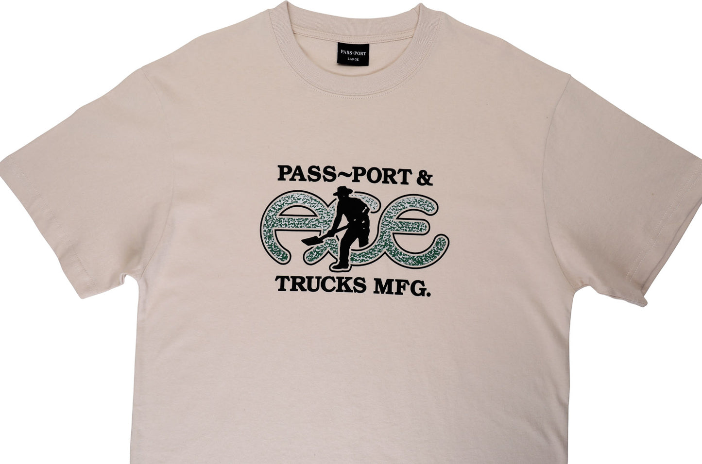 Ace x Passport Hammertone Tee - Natural