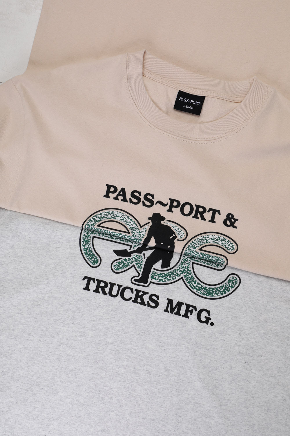 Ace x Passport Hammertone Tee - Natural