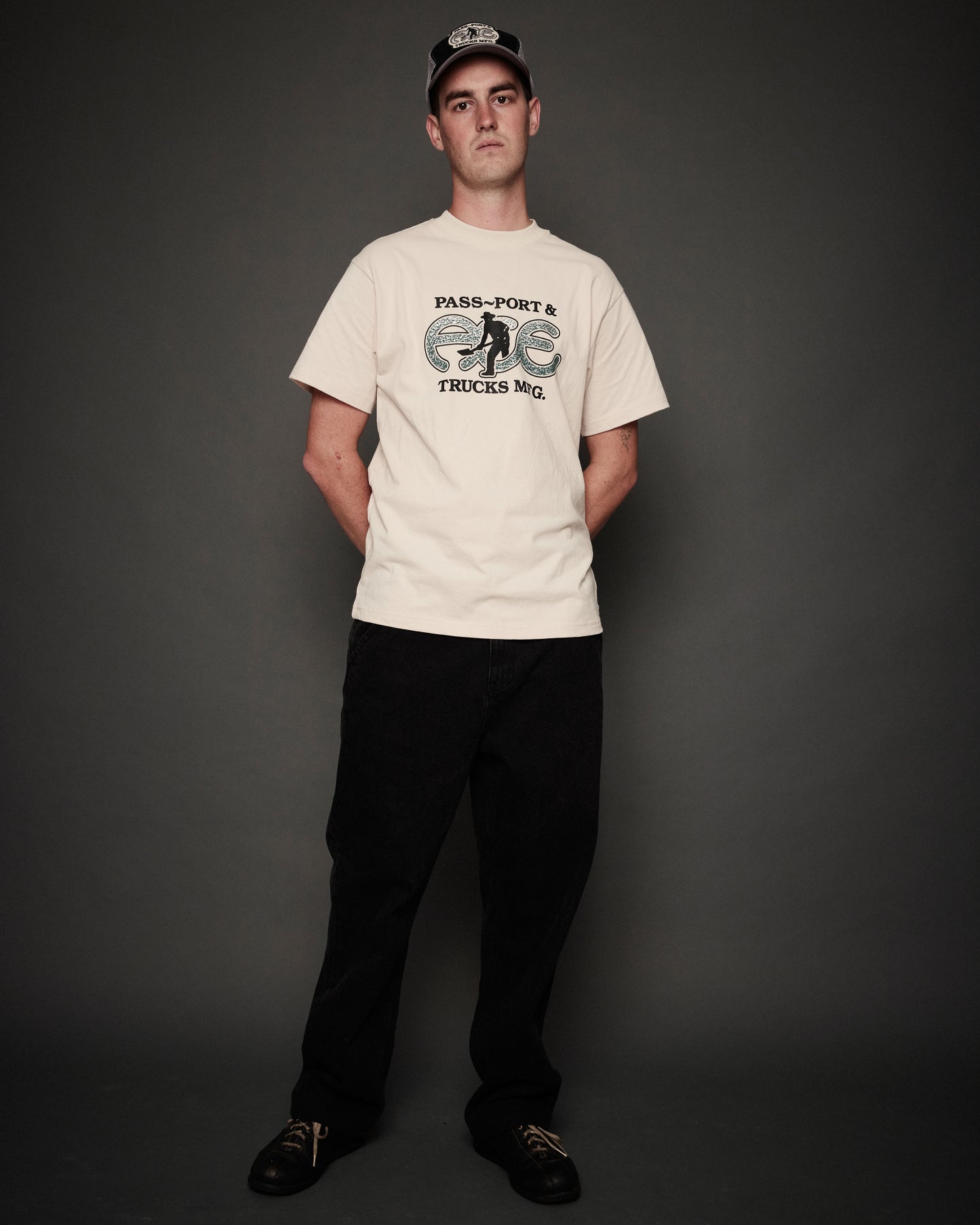 Ace x Passport Hammertone Tee - Natural