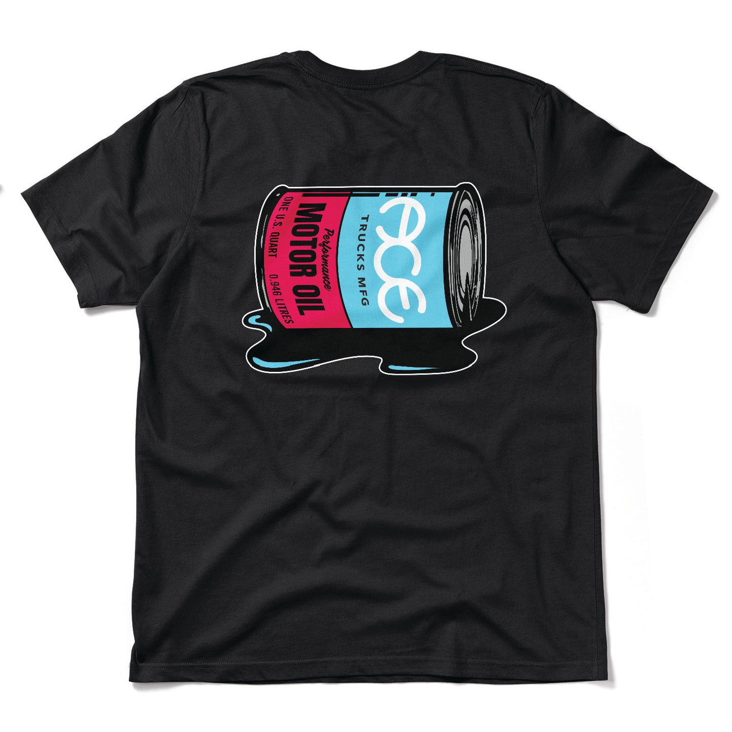 Ace Oil Spill SS Tee - Black