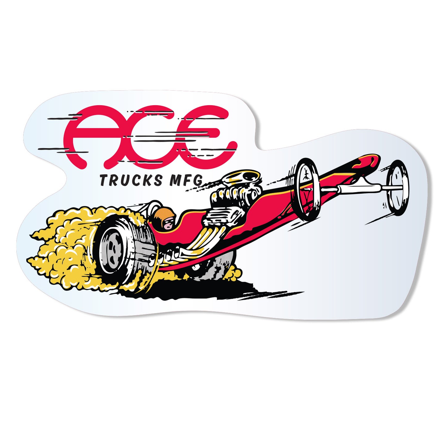 Ace Dragster 5" Sticker