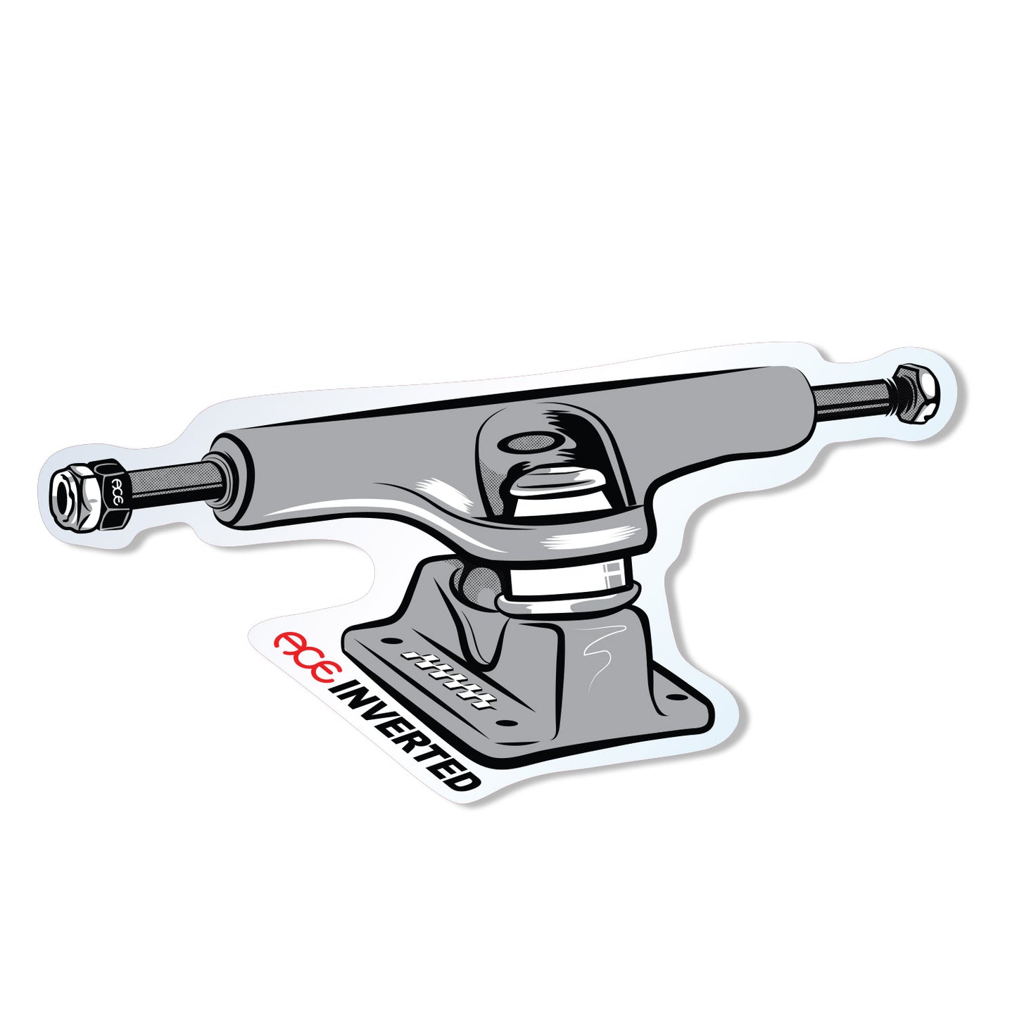 Ace Inverted 5" Sticker
