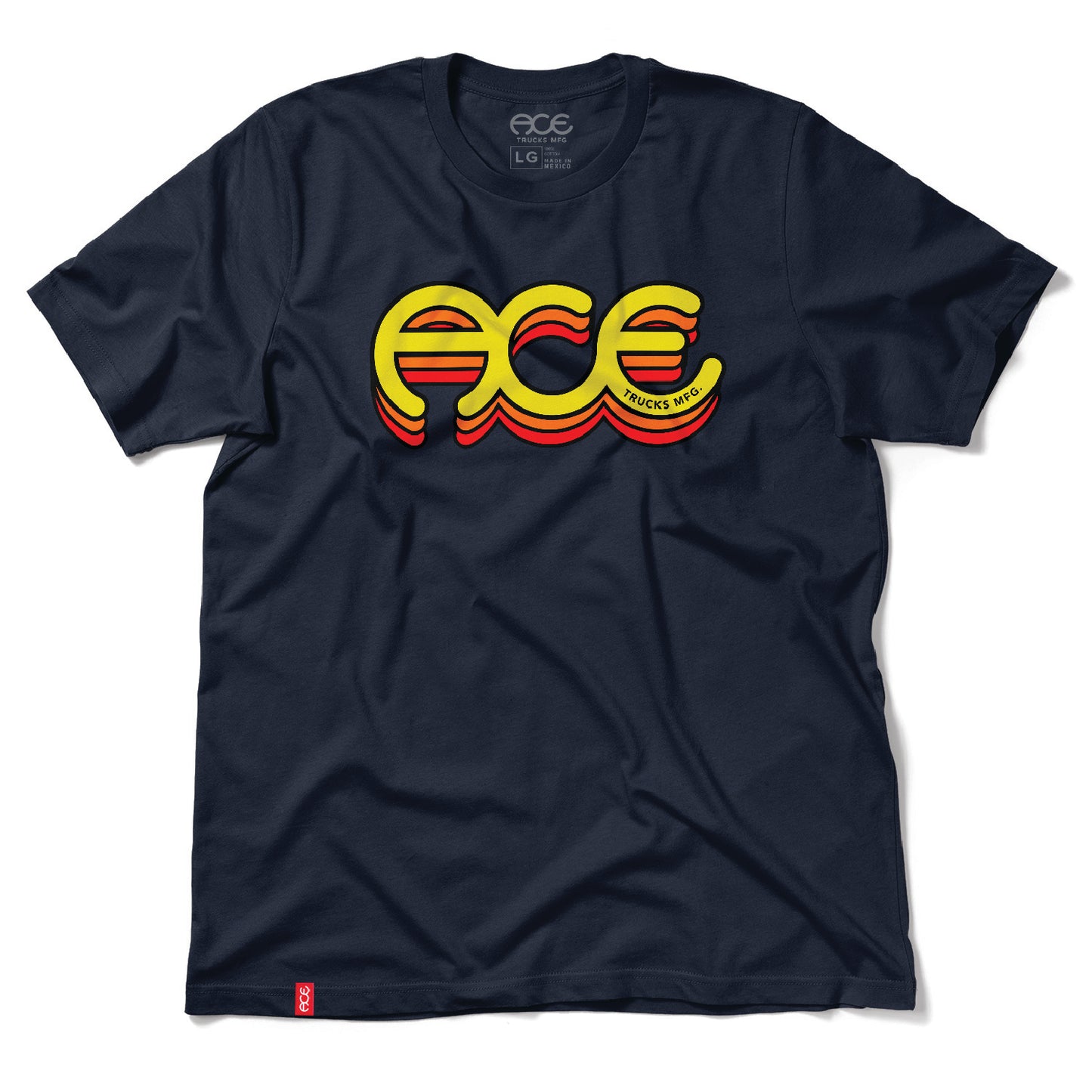 Ace Sunrise SS Tee - Navy