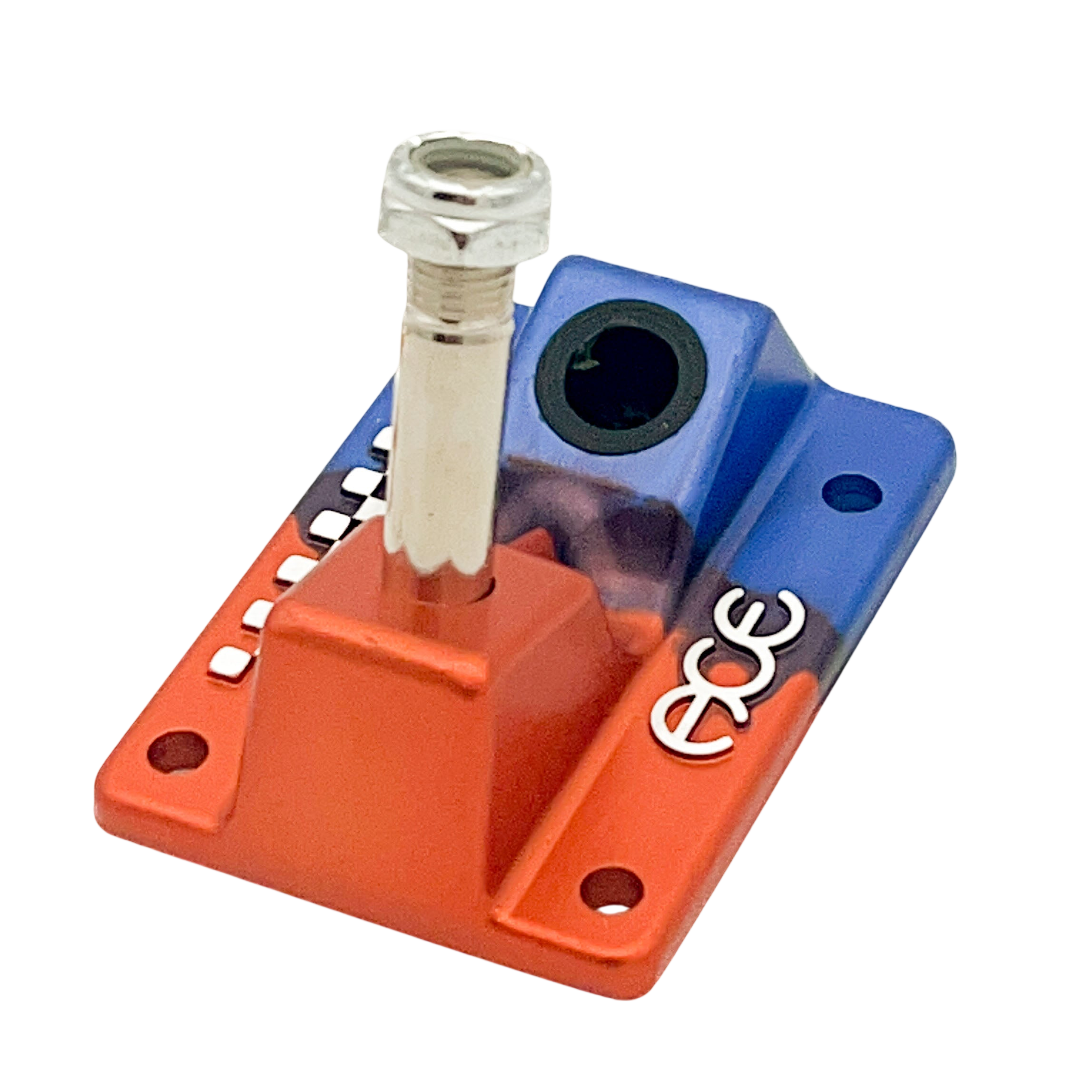 Ace AF1 Anodized Orange Blue Skateboard Baseplate – Mesa Skate Supply