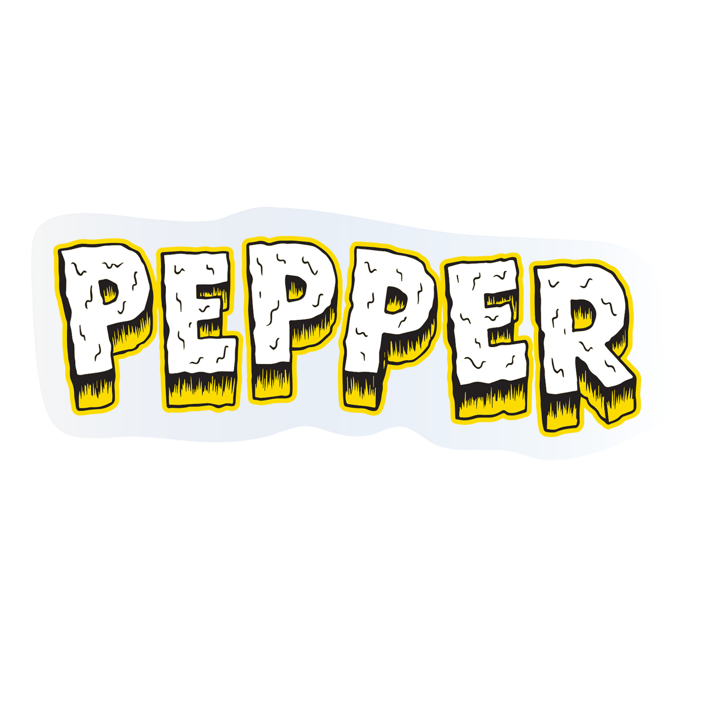Pepper 3" Chill Logo Sticker