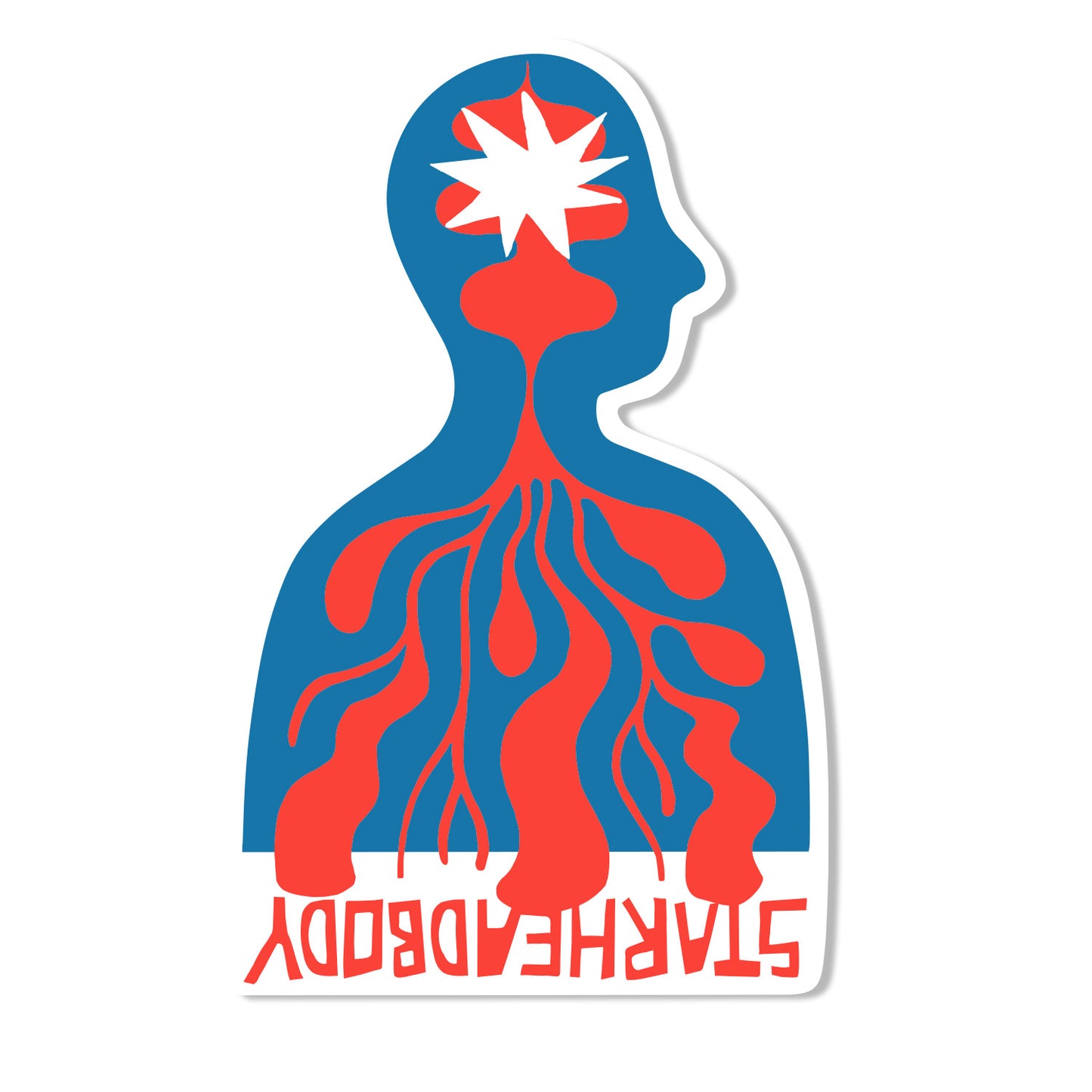Uma Starhead Sticker 5"