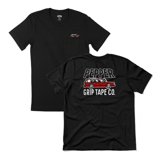 Pepper Wagon SS Tee - Black