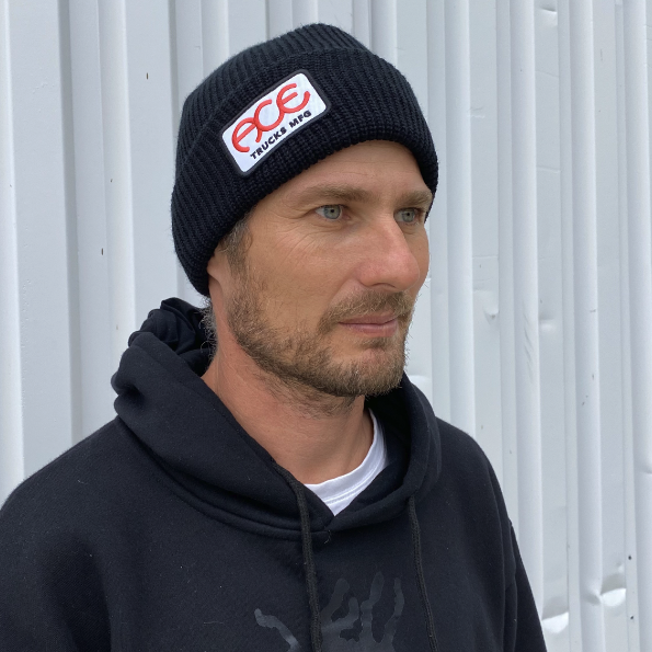 Ace Rings Beanie Black