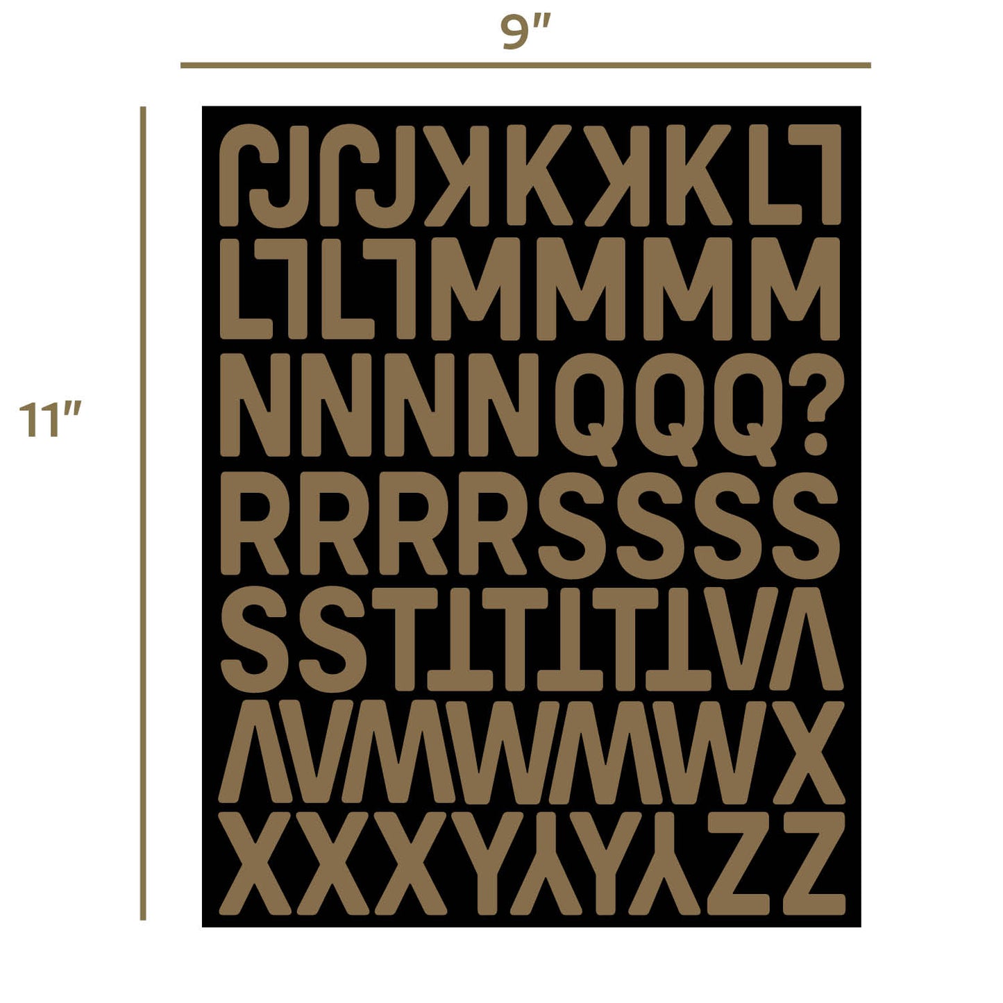 Pepper Alphanumeric Custom Griptape Kit