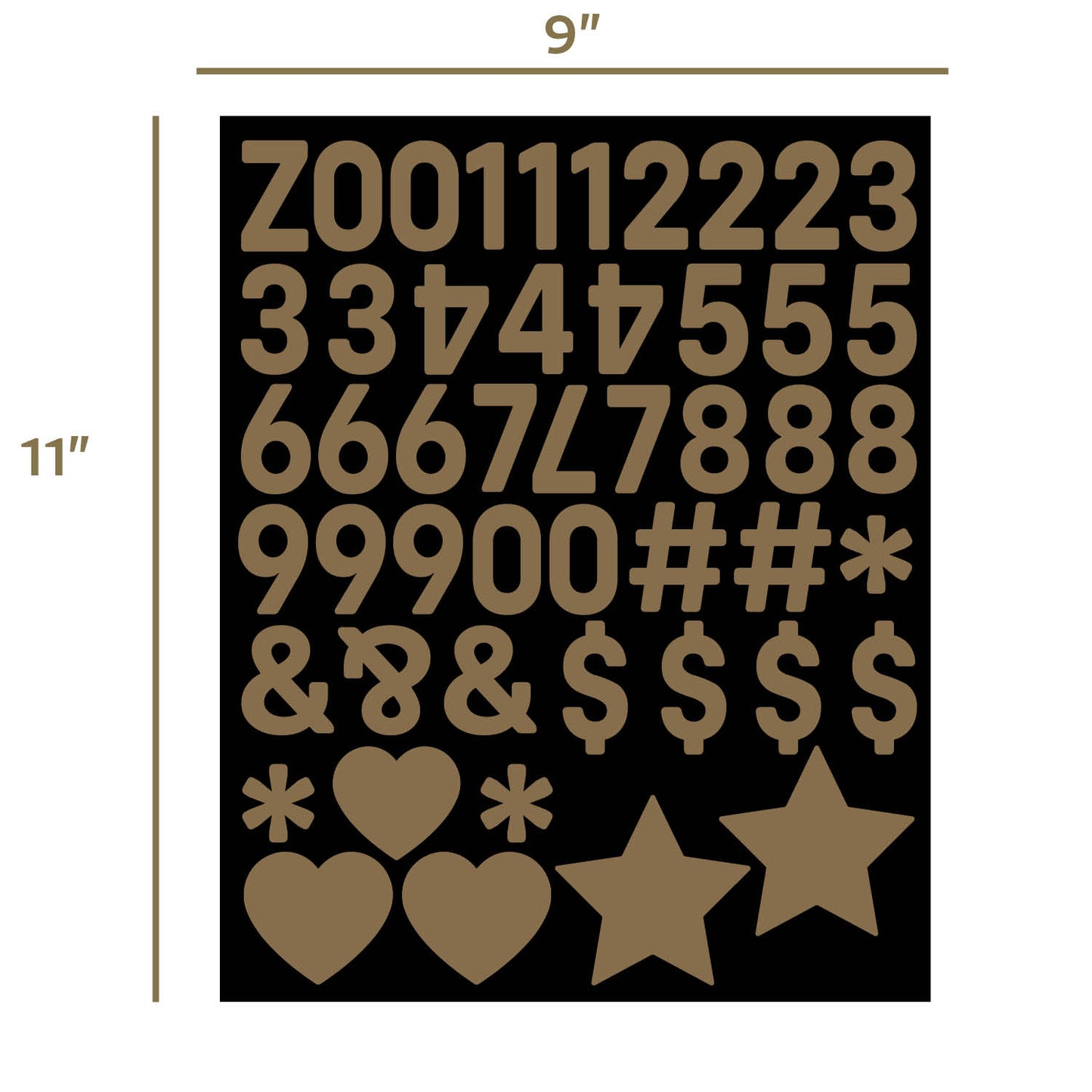 Pepper Alphanumeric Custom Griptape Kit