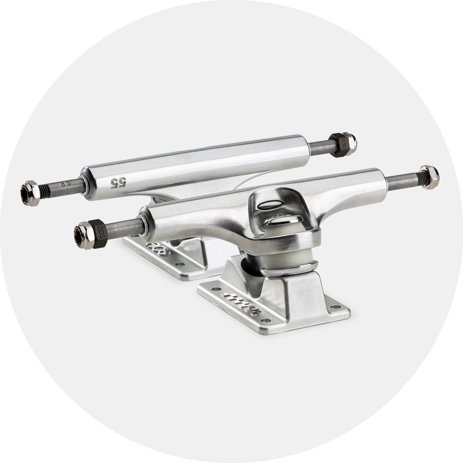 Ace AF1 Truck LOW w/ Hollow Kingpin Skateboard Trucks - Polished