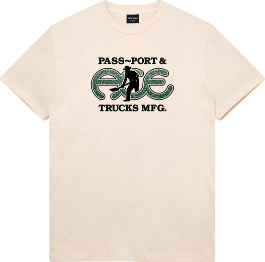 Ace x Passport Hammertone Tee - Natural