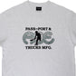 Ace x Passport Hammertone Tee - Ash