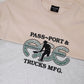 Ace x Passport Hammertone Tee - Ash
