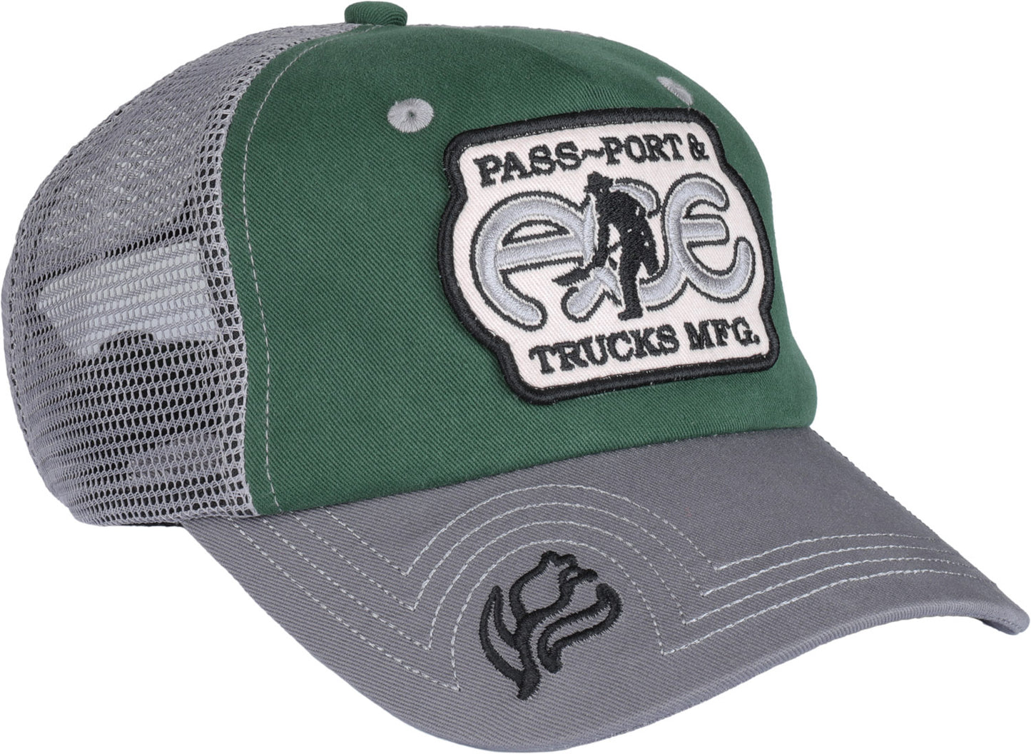 Ace x Passport Packers Trucker Cap - Green/Steel