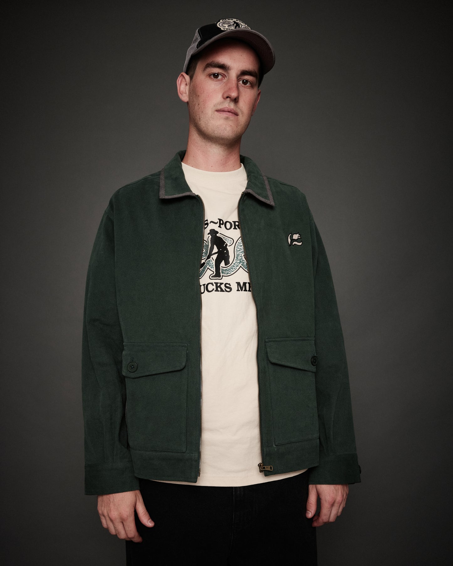 Ace x Passport Movers Jacket - Green