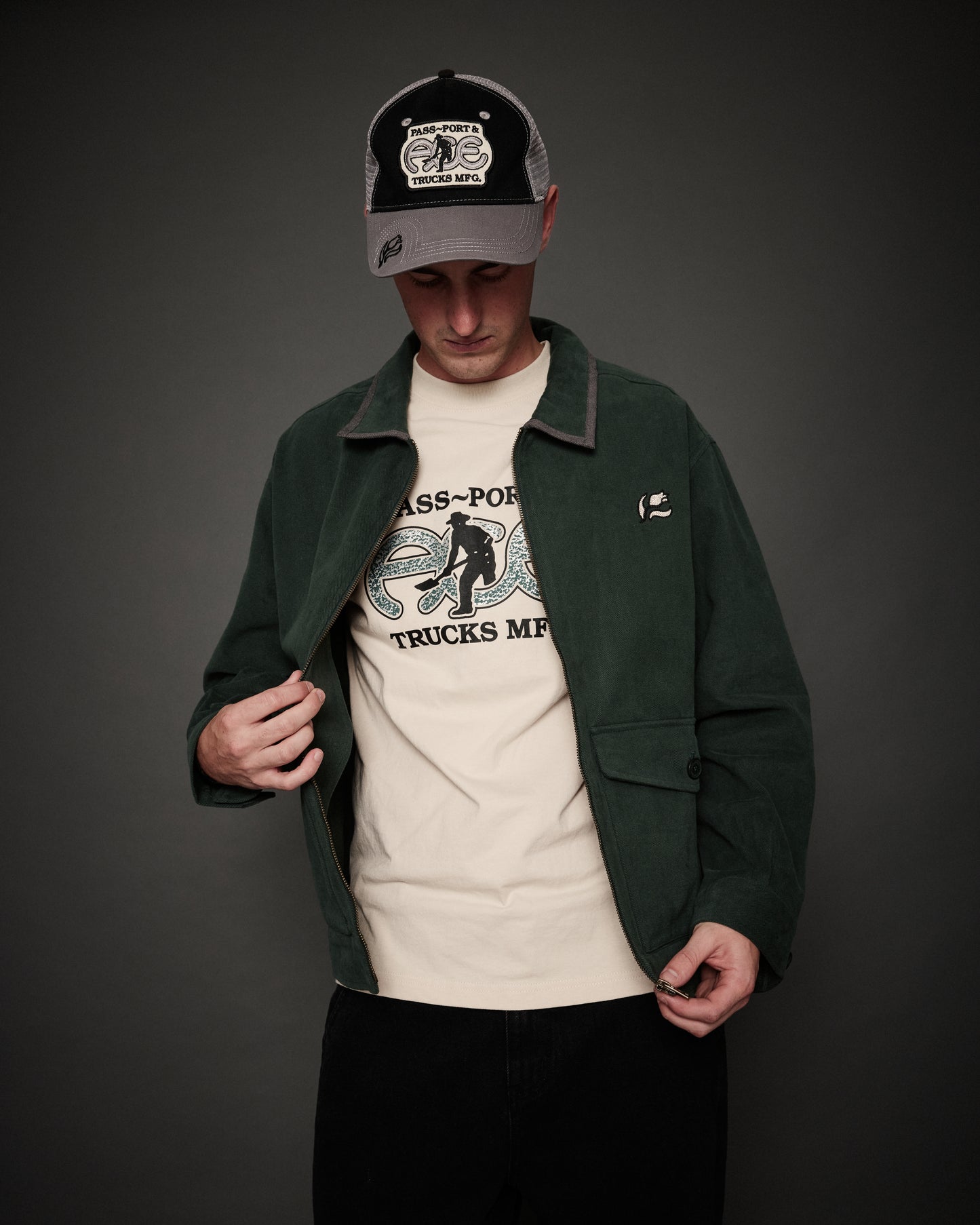 Ace x Passport Movers Jacket - Green