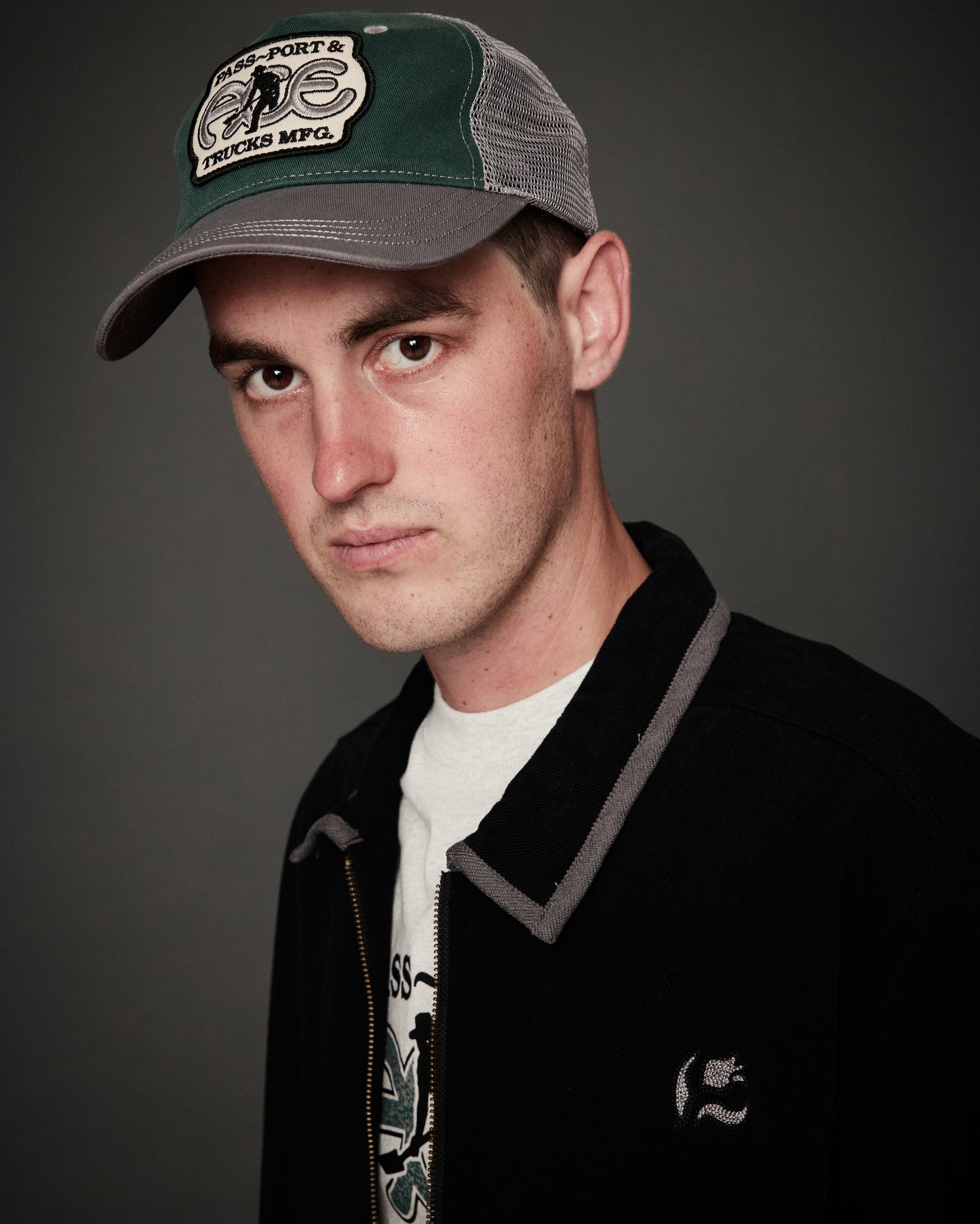Ace x Passport Packers Trucker Cap - Green/Steel