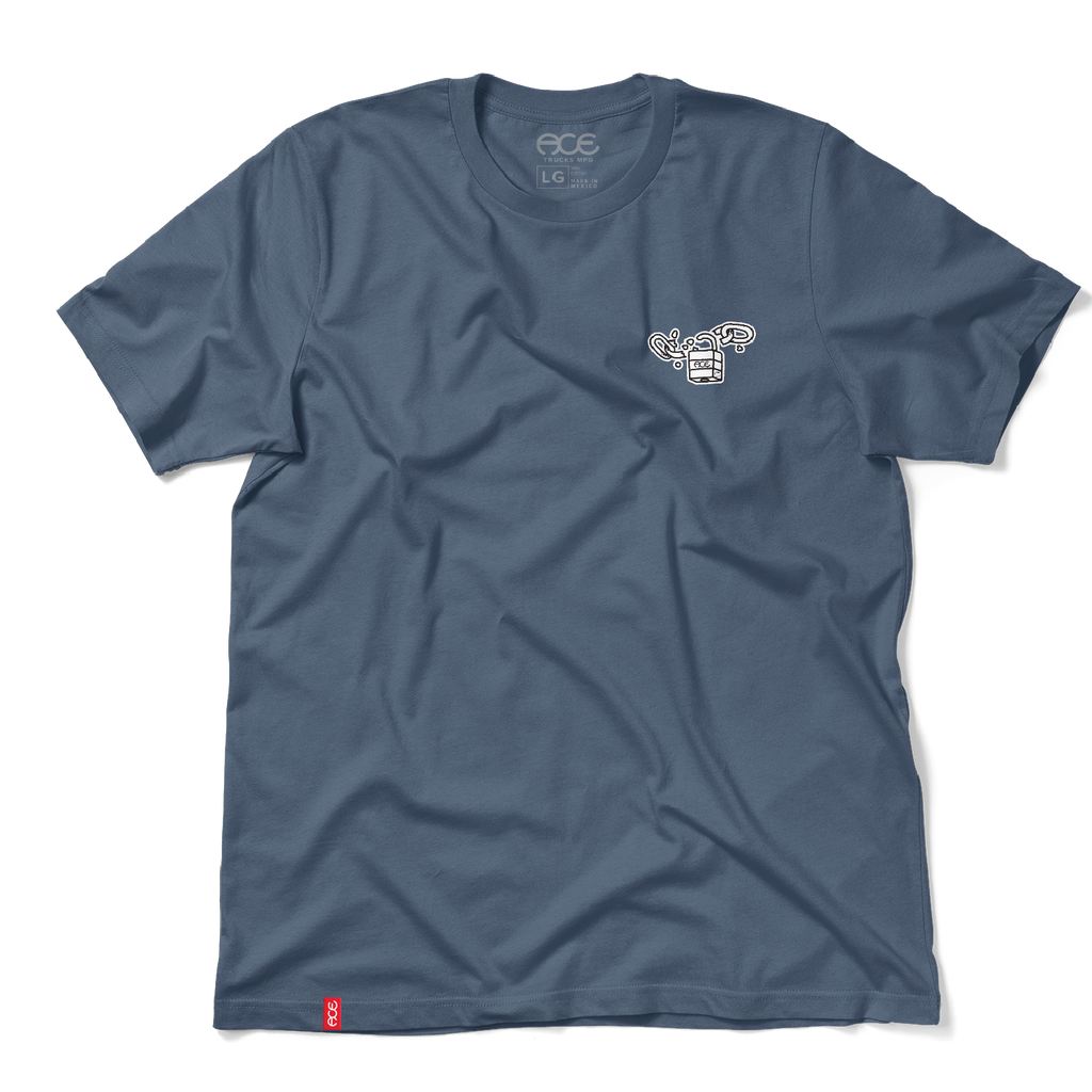 Ace Bulldawg SS Tee - Slate Blue