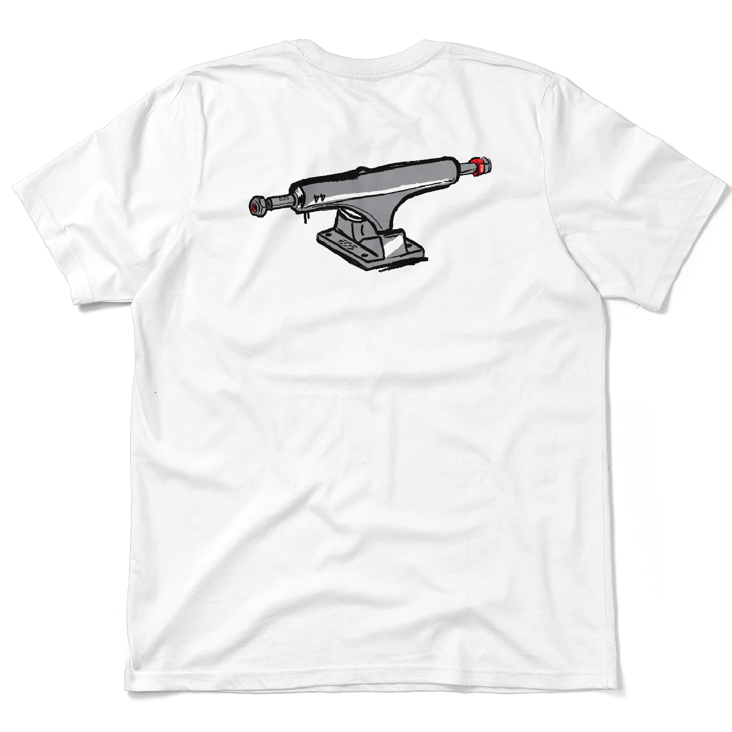 Ace Sketch SS Tee - White