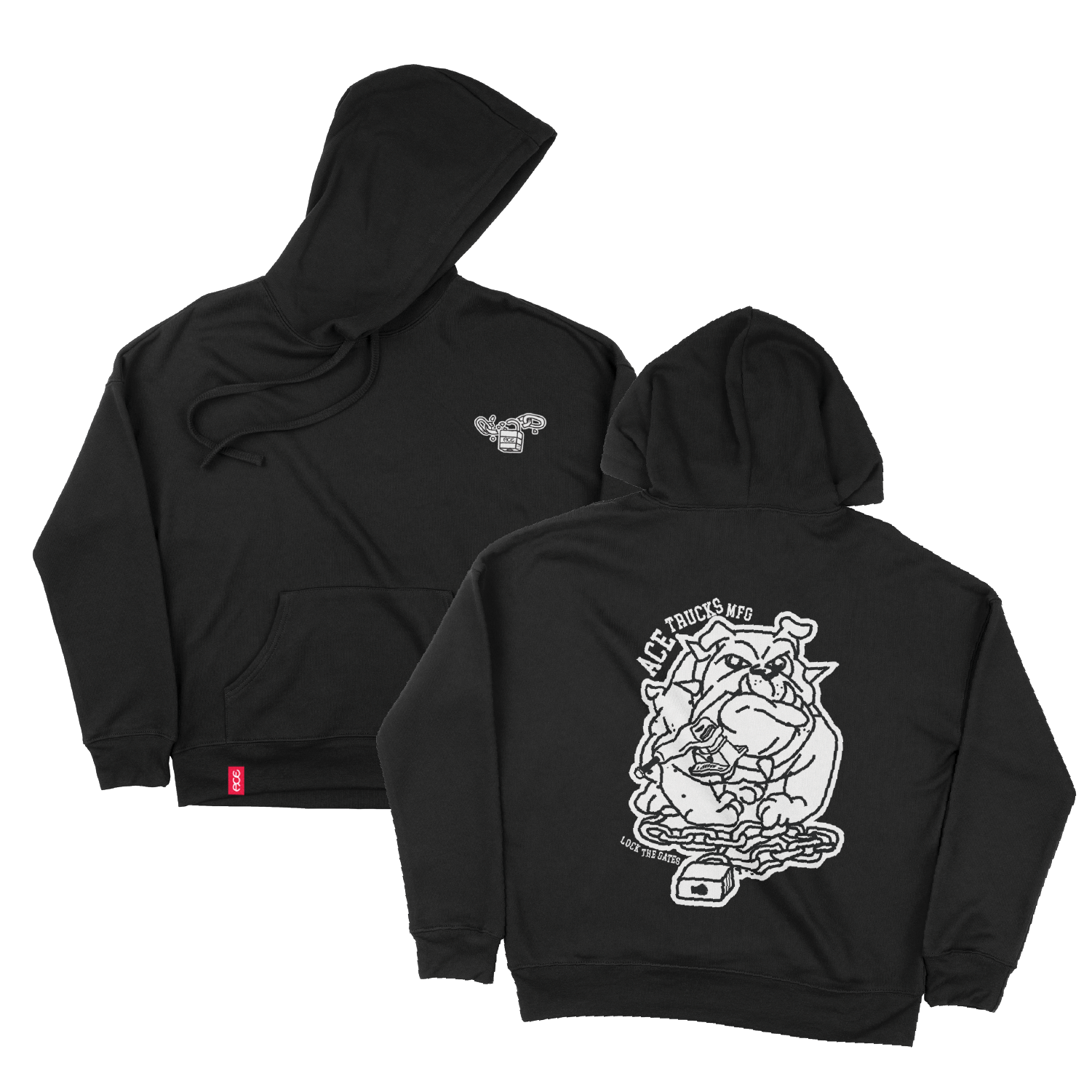 Ace Bulldawg Hoodie - Black
