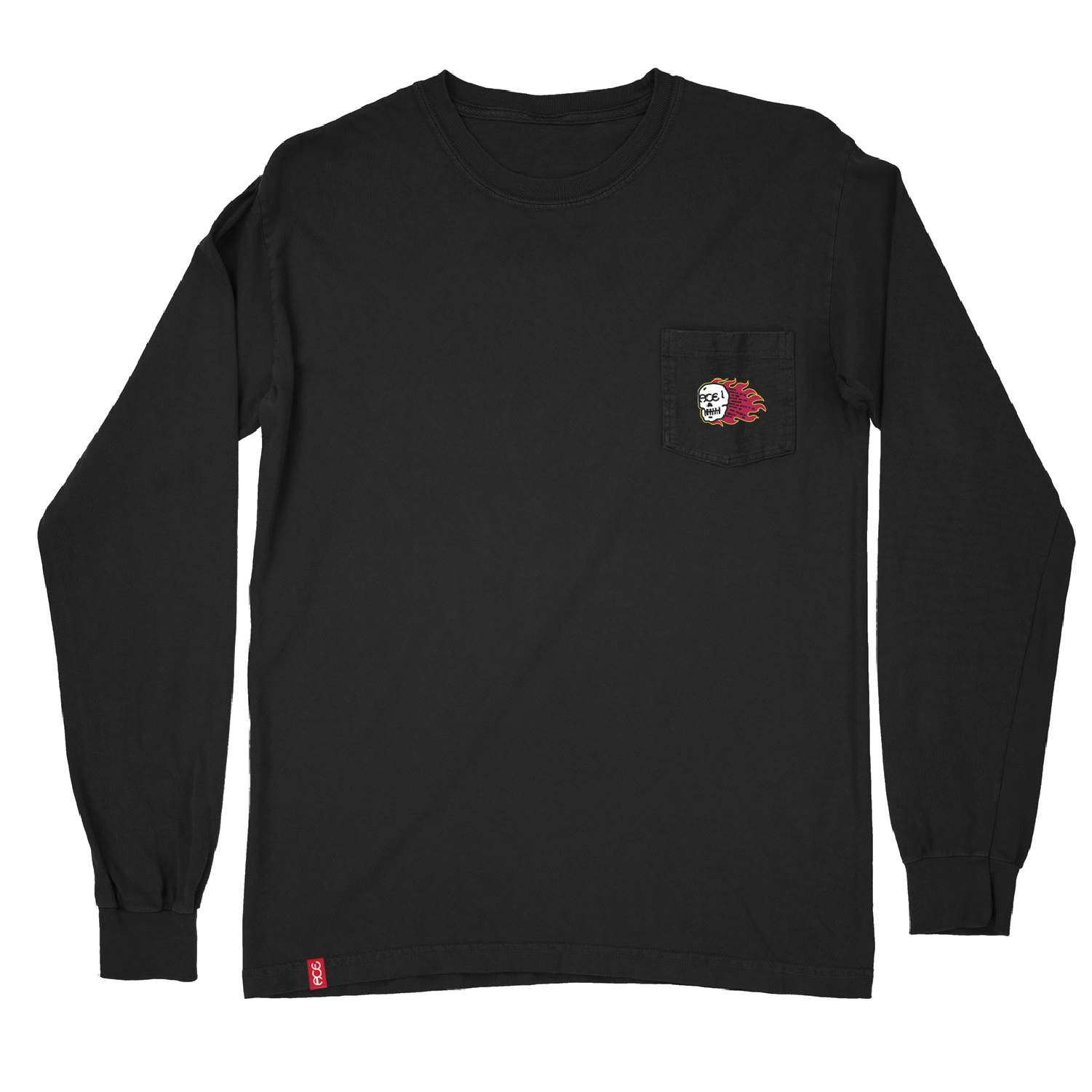 Ace Combust LS Tee - Black