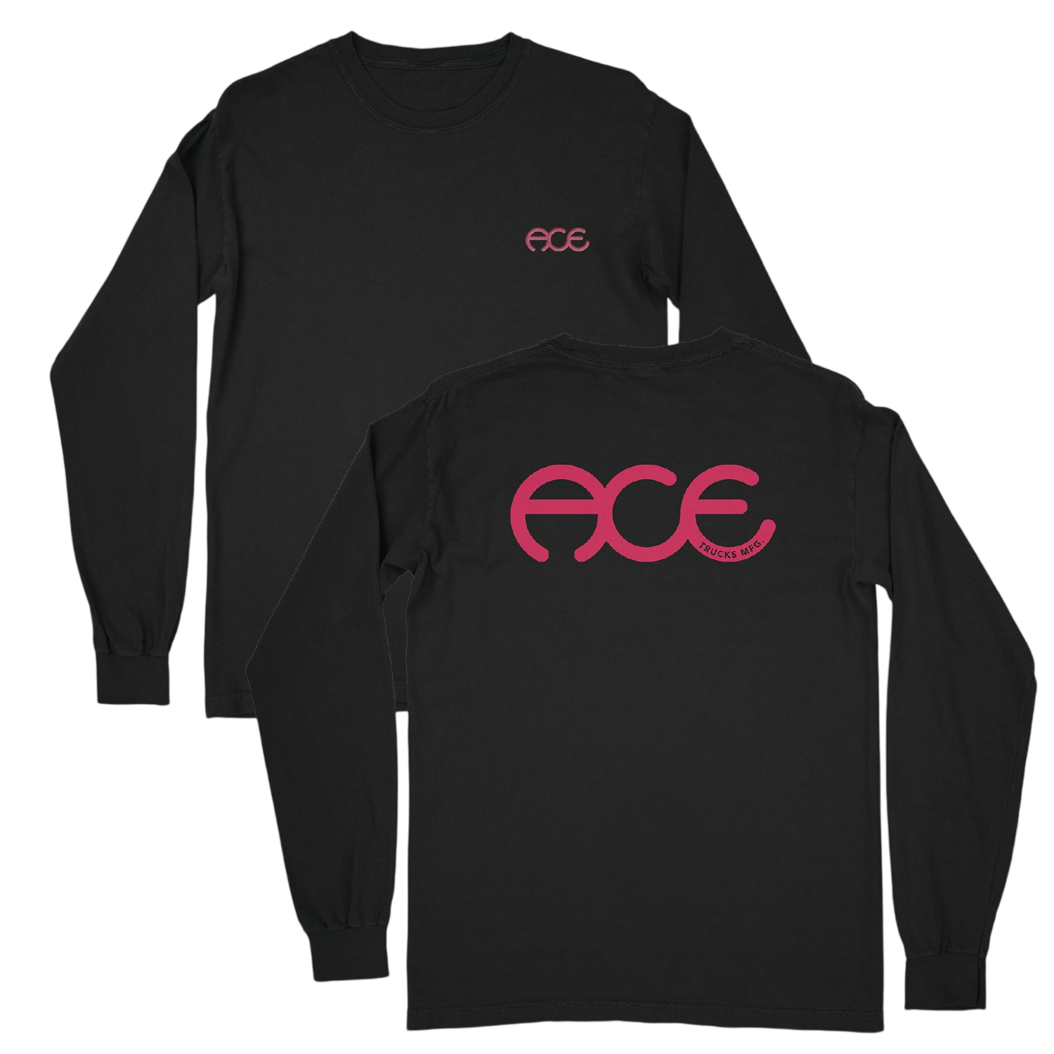 Ace Booster LS Tee - Black