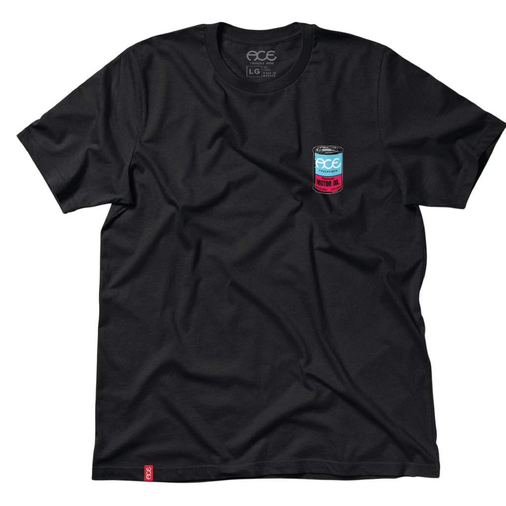 Ace Oil Spill SS Tee - Black