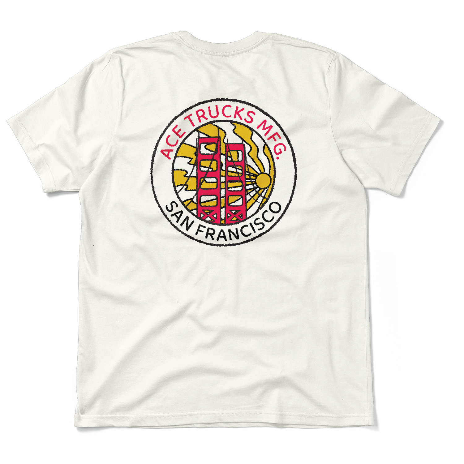 Ace Skate City SS Tee - White