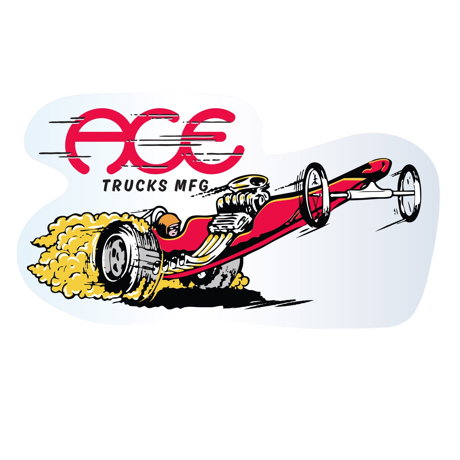 Ace Dragster 5" Sticker