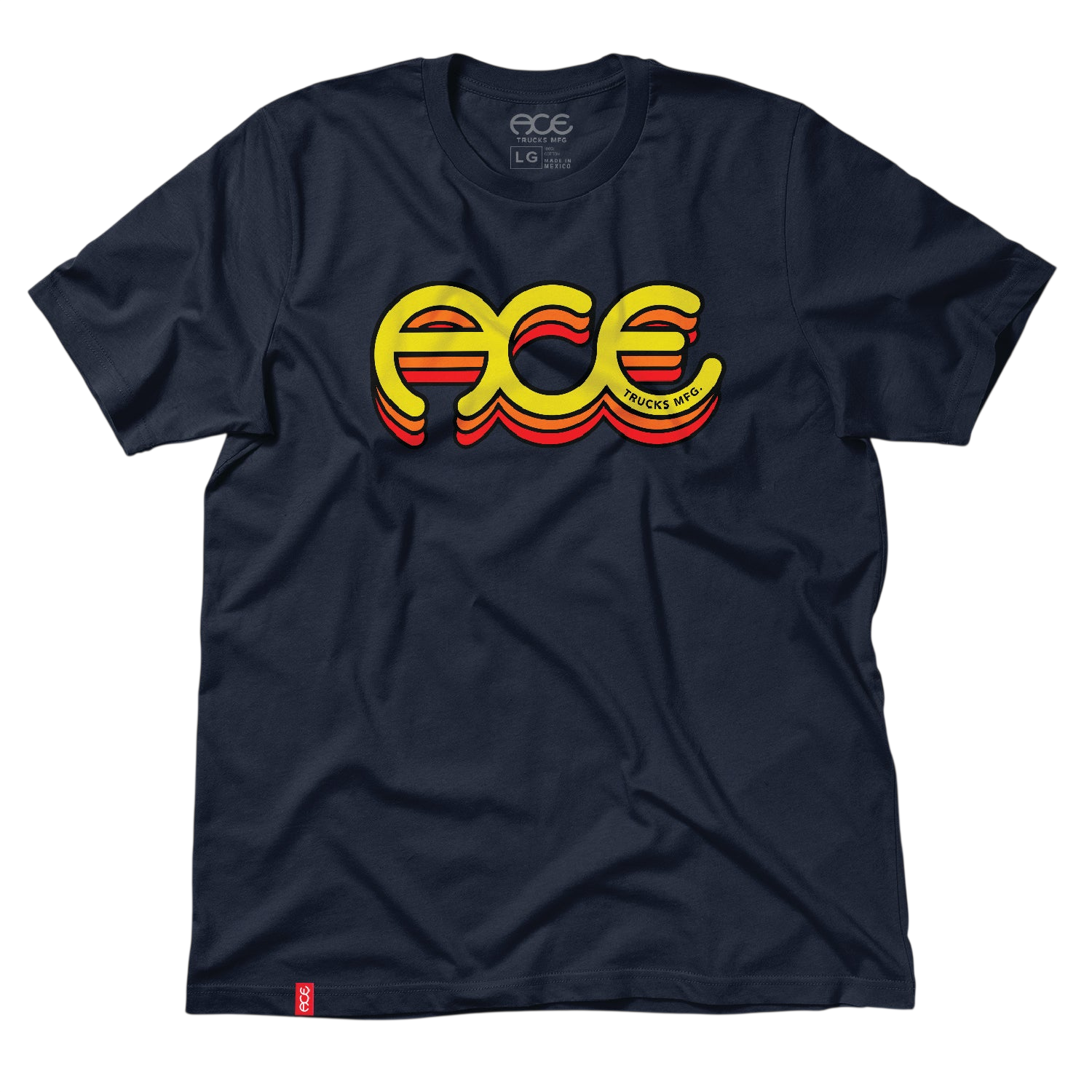 Ace Sunrise SS Tee - Navy