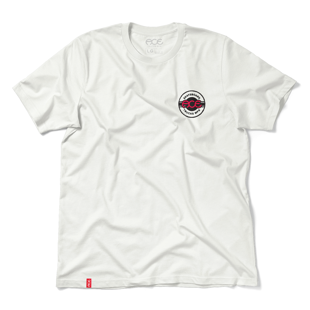 Ace Skate City SS Tee - White