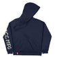 Ace Burnout Hoodie - Navy
