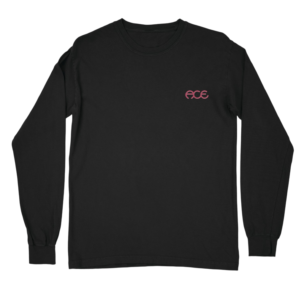 Ace Booster LS Tee - Black