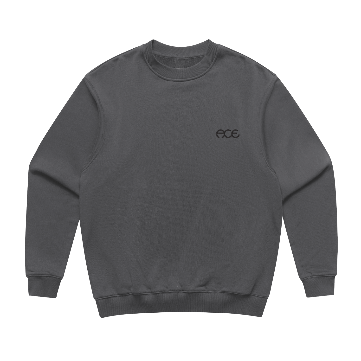 Ace Hutch Crew Fleece - Charcoal