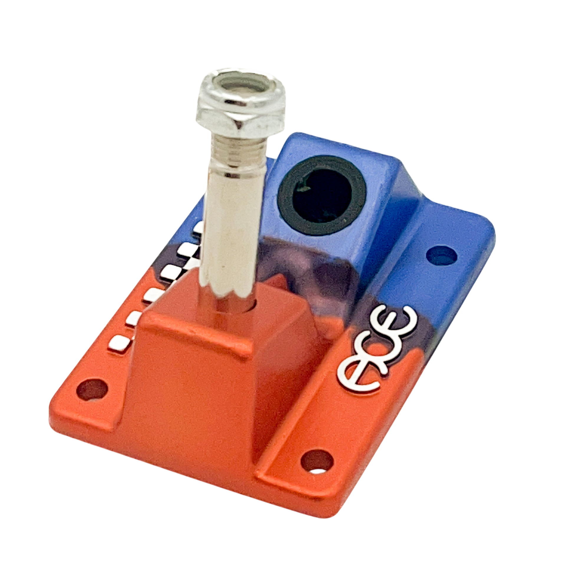 Ace AF1 Anodized Orange Blue Skateboard Baseplate – Mesa Skate Supply