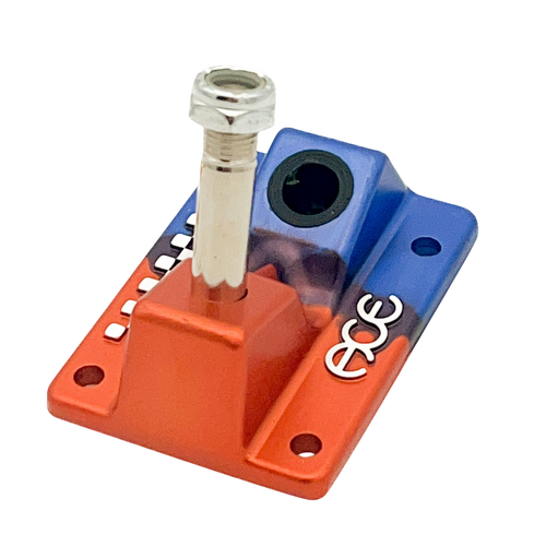 Ace AF1 Anodized Orange Blue Skateboard Baseplate – Mesa Skate Supply