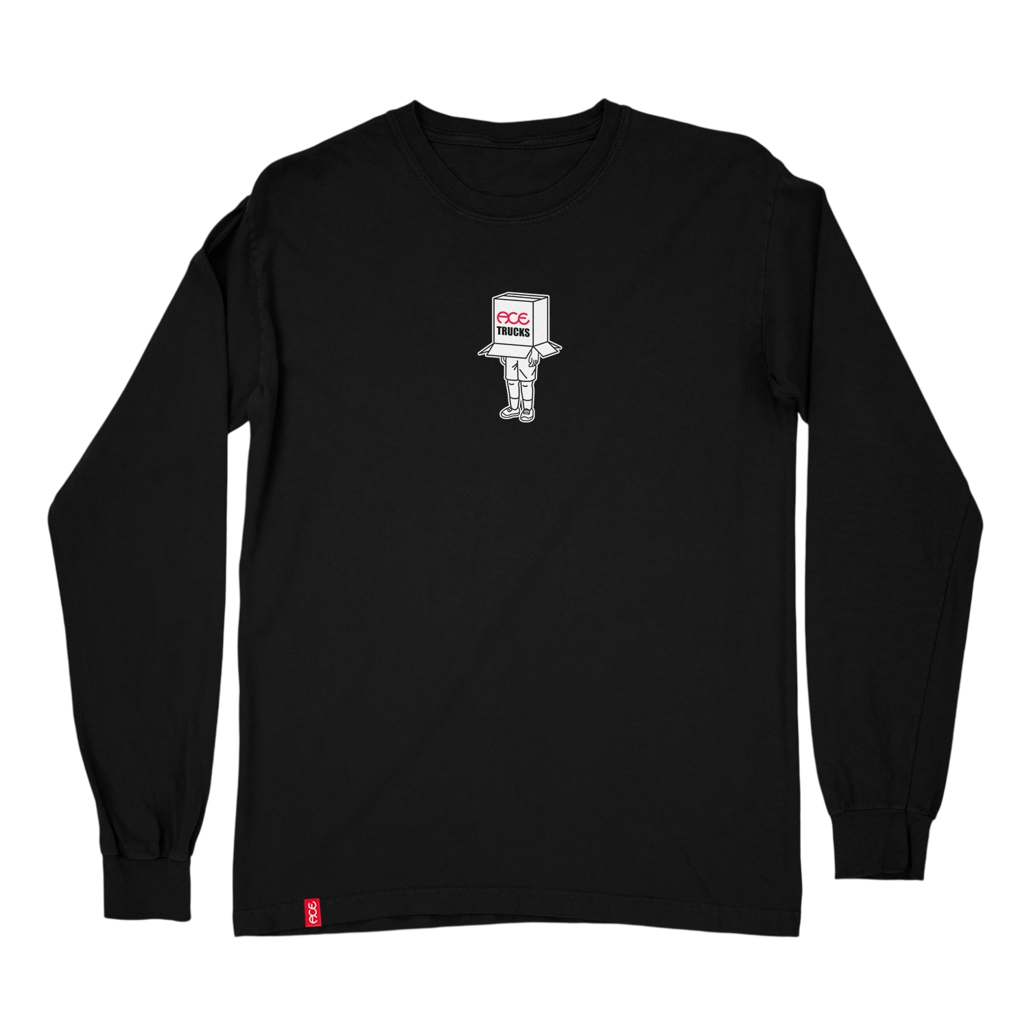 Ace Meme LS Tee - Black
