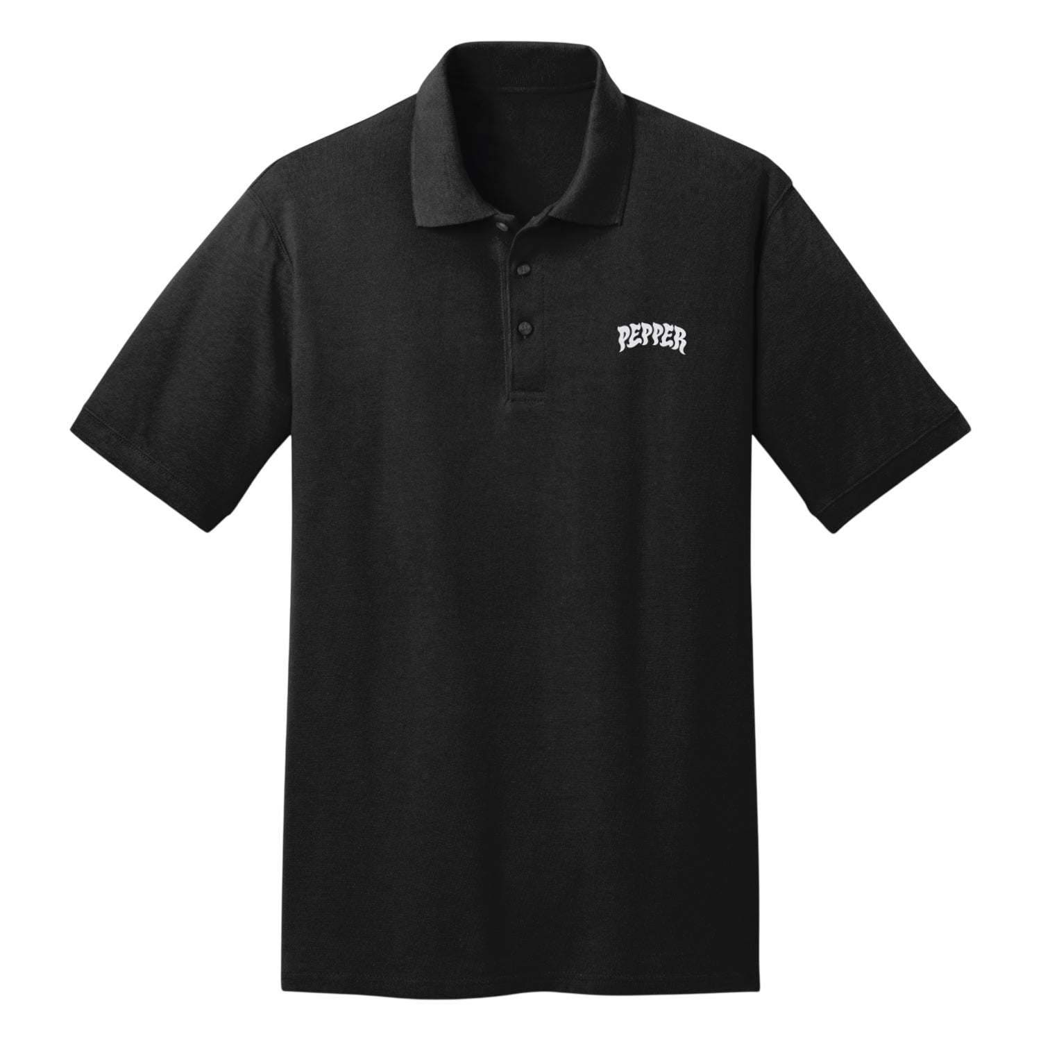 Pepper Polo Shirt - Black