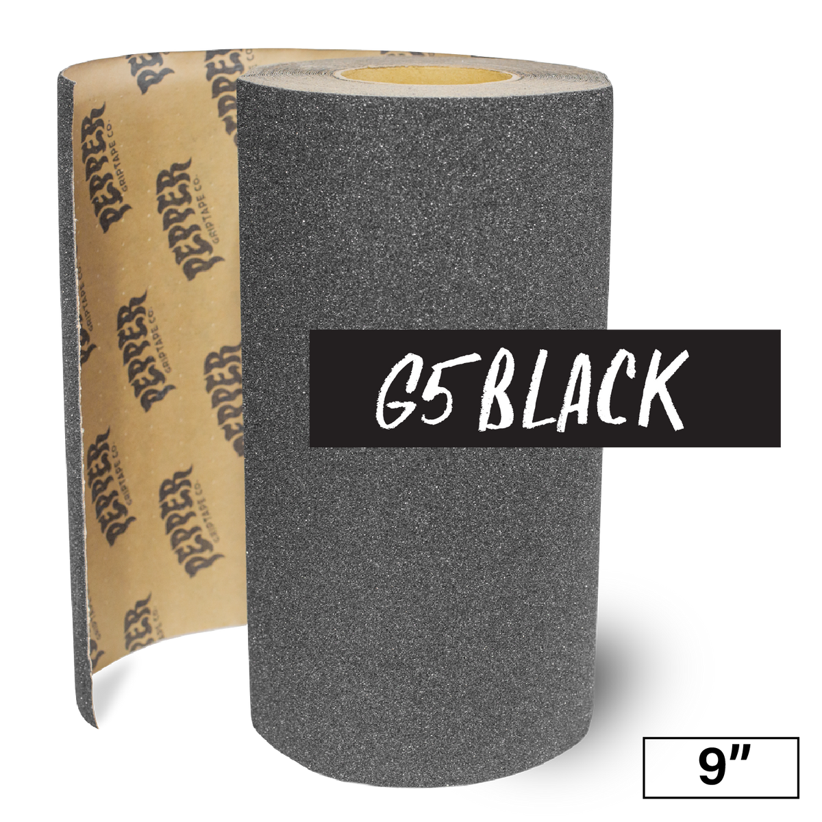 Pepper G5 Black Grip Roll 9"