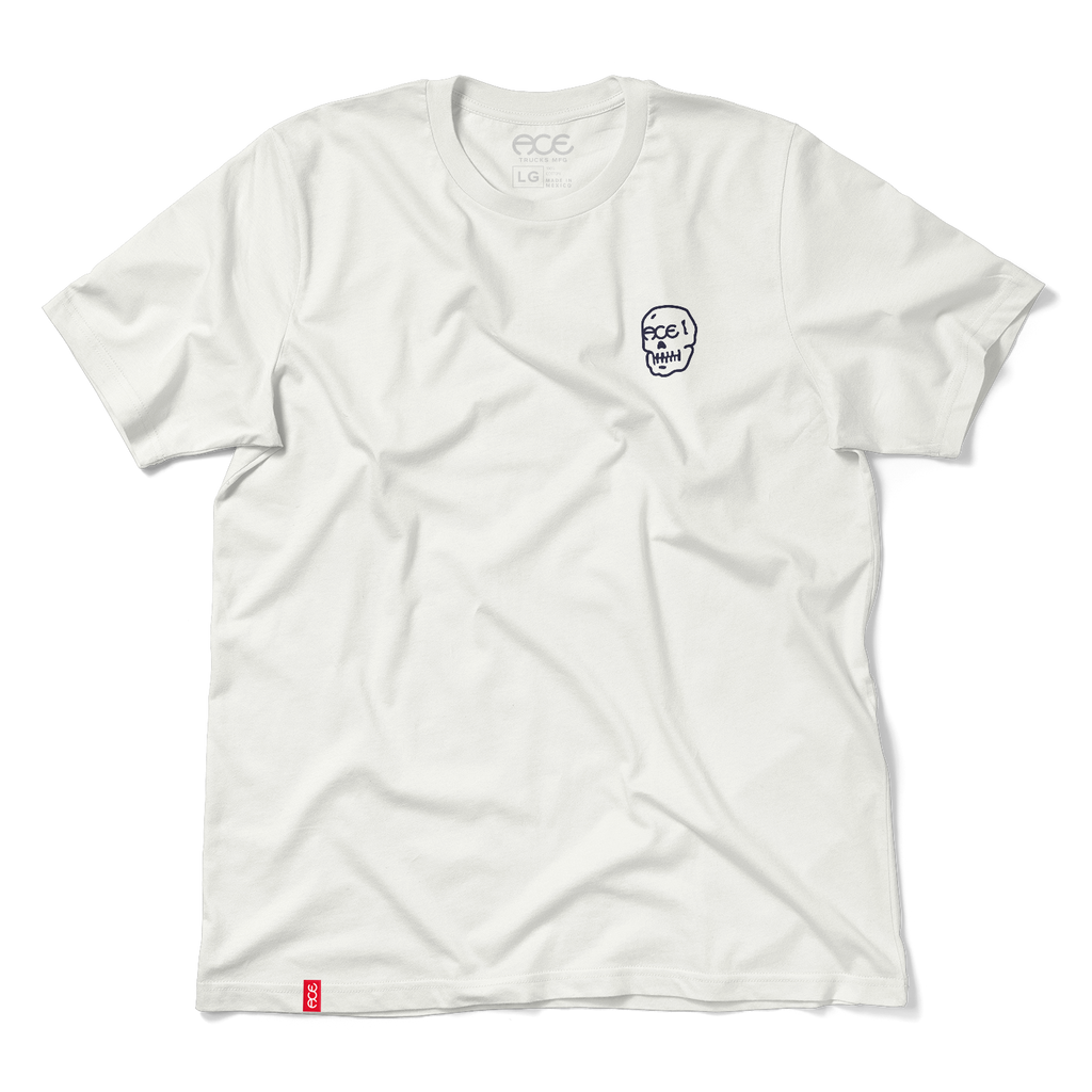 Ace Pile SS Tee - White