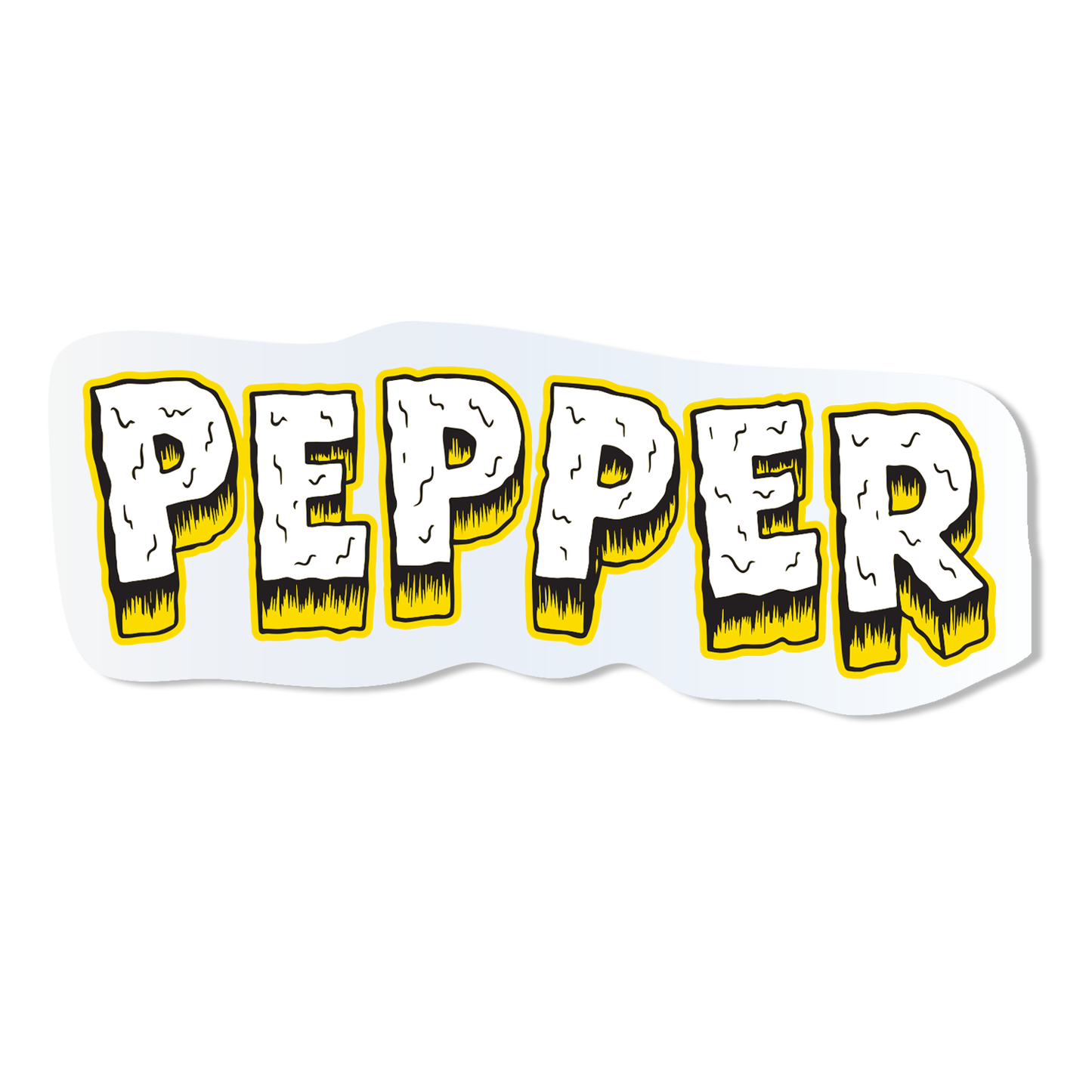 Pepper 3" Chill Logo Sticker