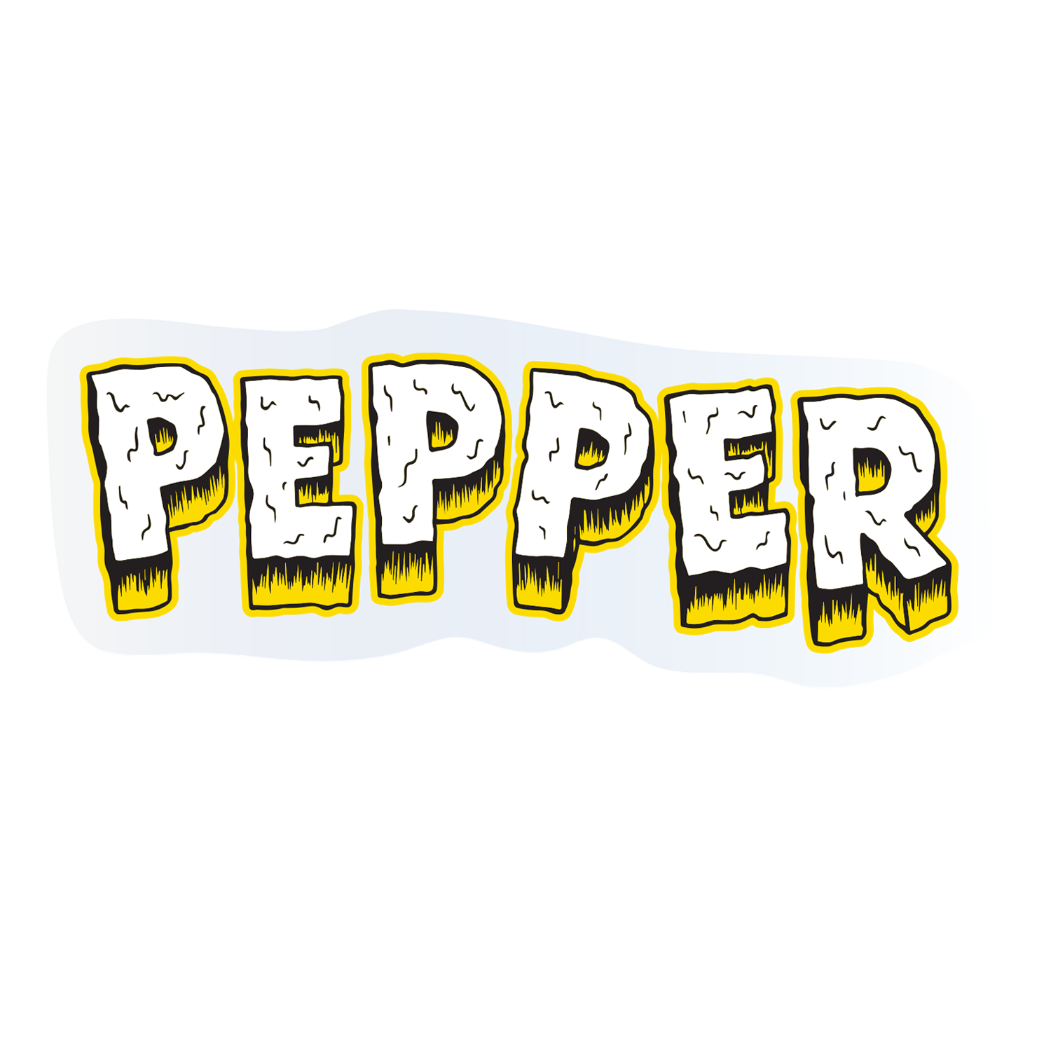 Pepper 3" Chill Logo Sticker