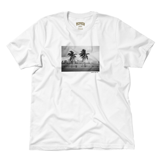 Pepper Brian DeLaTorre SS Tee - White - Premium Tee