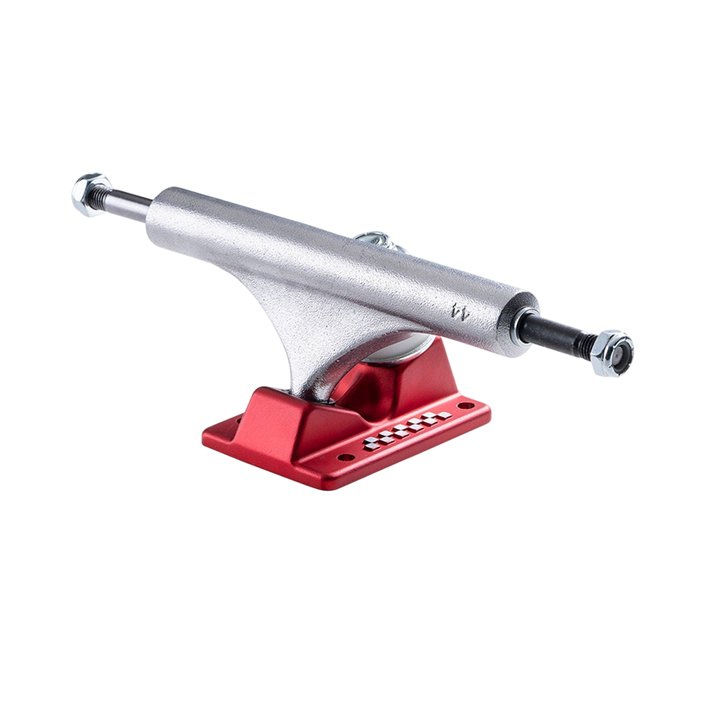 Ace Classic Skateboard Truck Red Silver