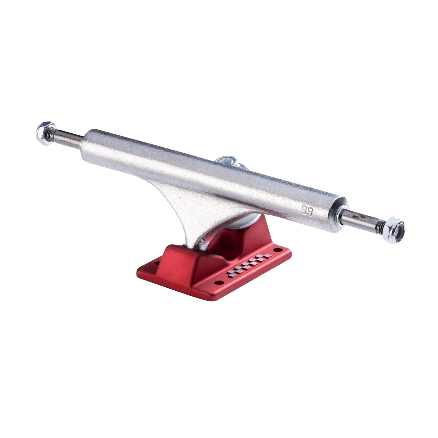 Ace Classic Skateboard Truck - Red / Silver