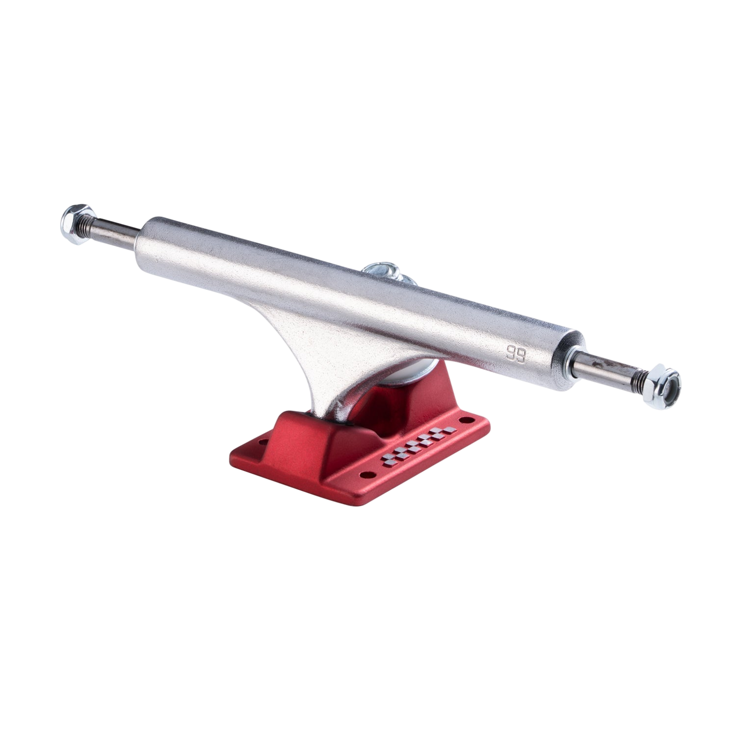 Ace Classic Skateboard Truck - Red / Silver