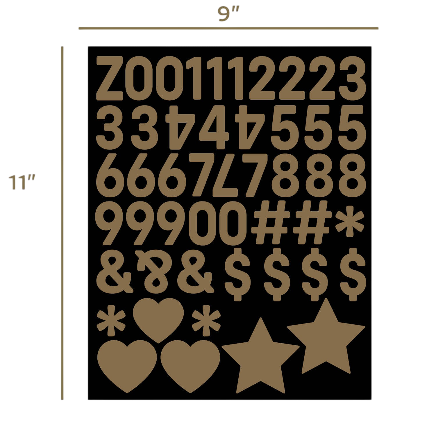 Pepper Alphanumeric Custom Griptape Kit