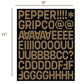 Pepper Alphanumeric Custom Griptape Kit